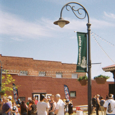 Russellville market after the eclipse