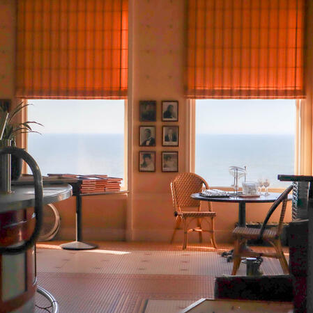 Inside the Cliff House before they closed in 2020